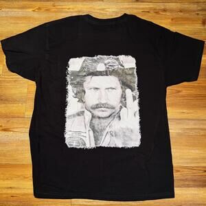 NWOT Vintage Dale Earnhardt #3 Graphic T-Shirt Black Size XL